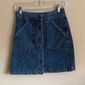 F21 Denim Skirt